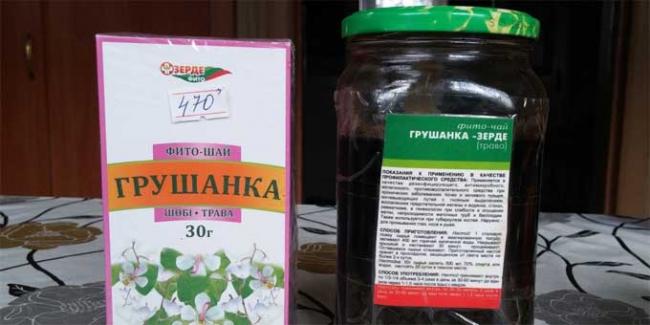грушанка лечебные свойства и противопоказания