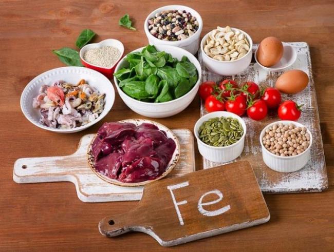 продукты богатые железом