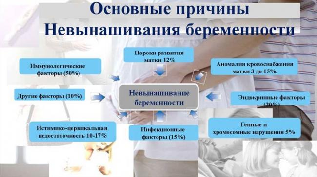 причины невынашивания беременности
