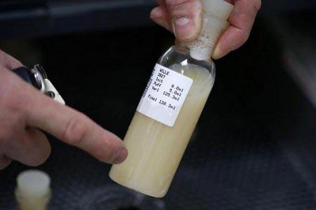 от чего зависит цвет спермы